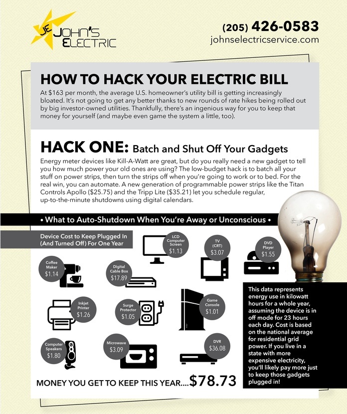 How to hack your electric bill, energy saving tips